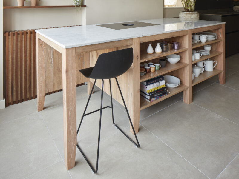 FB2 bench, drawer detail